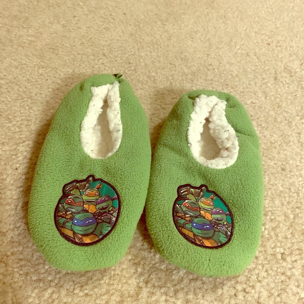 Tmnt ninja turtle slippers